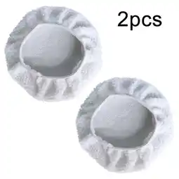 Walmart BAGUER 2PCS Polishing Bonnet Buffer Pads Soft Wool for 7/9 Inch Car Polisher Pad Kits offer