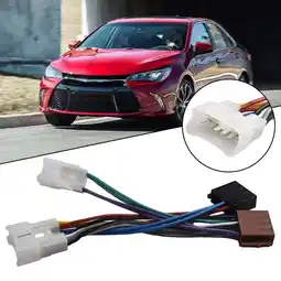 Walmart Car ISO Radio Stereo Wiring Harness Cable Adapter Connector Plug for Toyota offer