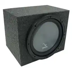 Walmart Universal Car Stereo Rearfire Sealed Single 10 Harmony R104 Sub Box Enclosure offer