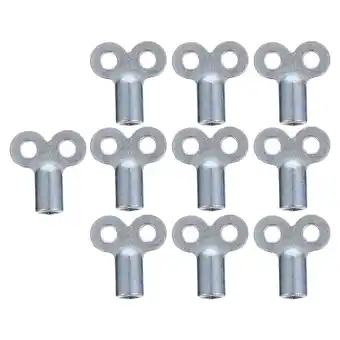 Walmart Mixtlocalior 10 Pcs Square Socket Radiator Keys Plumbing Bleeding Key Air Plumbing Tool offer