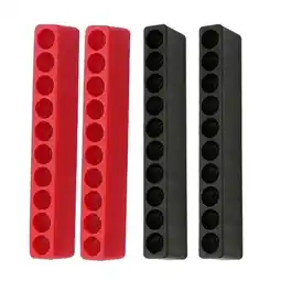 Walmart 4Pcs Bit Holder 10 Hole 1/4 Hex Shank Screwdriver Plastic Screwdriver Storage offer