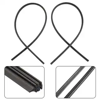 Walmart GYZEE 2X Auto Accessories 26 6Mm Car Silicone Windshield Frameless Wiper Blade Refill offer