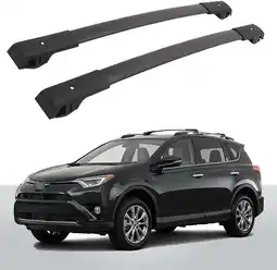 Walmart NIXFACE Cross Bars Roof Rack Fit for Toyota RAV4 2013-2018 Cargo Carrier Crossbar Accessories offer