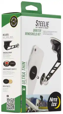 Walmart Nite Ize Steelie 360 Magnetic Mount Orbiter Windshield Kit offer