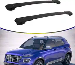 Walmart NIXFACE Roof Rack Cross Bars for Hyundai Venue 2019-2021 Adjustable Crossbar Luggage Rack offer