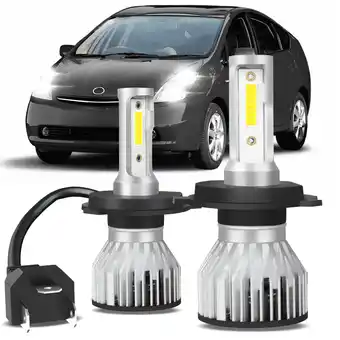 Walmart For Toyota Prius 2004-2009 6000K Cool White LED Headlight High/Low Beam Bulbs 2pcs offer