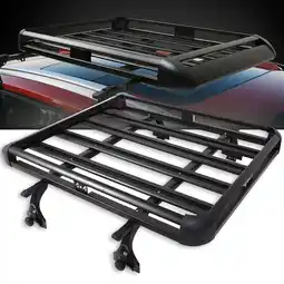 Walmart Scitoo Roof Rack Cross Bars, 48 Cargo Basket, Black, 2 Pcs, Automotive Racks offer