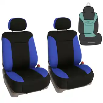 Walmart FH Group Front Set Ultimate Neosupreme Car Seat Cushions with Air Freshener offer