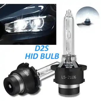 Walmart OBNDVU D2S HID Headlight Xenon Bulbs for BMW X3 2004-2006 Low Beam,Pack of 2 offer