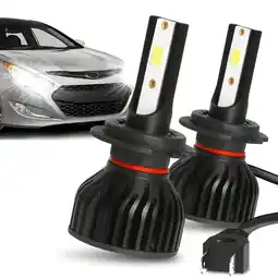 Walmart For Hyundai Sonata 2011 - 2013 6000K Front LED Headlight Kit High/Low Beam Bulbs offer