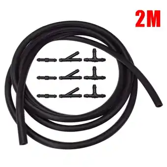 Walmart 9 Pcs Windshield Washer Hose Connector 78.8Inch/2M Car Wiper Fluid Hose Splitter offer