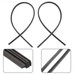 Walmart 2X Auto Accessories 26 6Mm Car Silicone Windshield Frameless Wiper Blade Refill offer