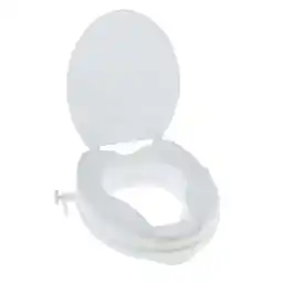 Walmart Bathroom Senior Adults Women Toilet Raised Lifter Extender Elevated Seat 2 inch offer