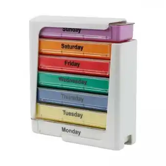 Walmart TOOYFUL 6xWeekly Box Organiser 4 Times A Day for Elderly offer