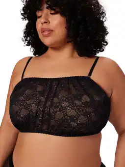 Walmart Parade Lace Bandeau Bralette, Sizes XS to 3XL offer