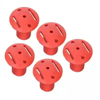 Walmart colaxi 6x5x Trekking Tip Protectors for Mountain Climbing Walking Canes Accessories red offer