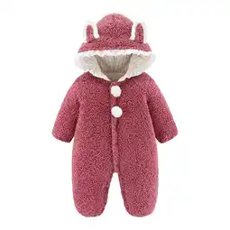 Walmart Tawop Kids Clothes Baby Suit Jumpsuit Romper Infant Pant Red 6-9months offer