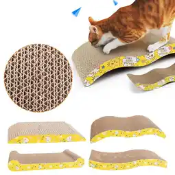 Walmart HPDL Corrugated Paper Toys Cat Scratching Board Toy Cardboard Scratching Pad offer