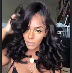 Walmart LEHOZIHEQ Deals New Women's Fashion Wig Brown Synthetic Hair Long Wigs Wave Curly Wig offer