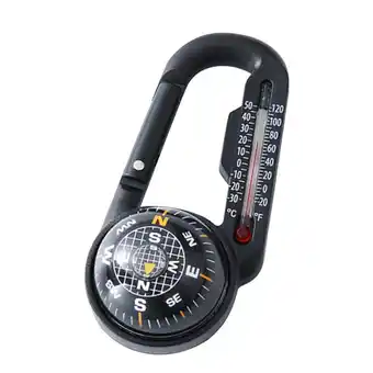 Walmart Komiseup Ball Compass And Carabiner Multifunctional Outdoor Compass offer