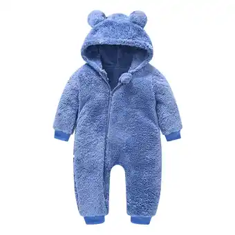 Walmart Tawop Kids Pants Toddler Girls Boys Baby Kids Suit Jumpsuit Romper Solid Color Pant Blue 18-24 Month offer