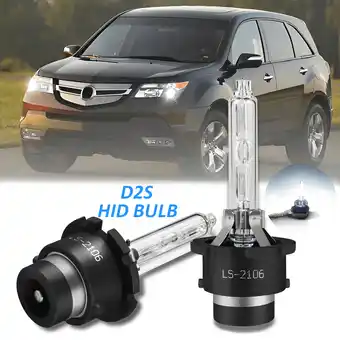 Walmart Low Beam Headlight Bulb - Compatible with 2007 - 2013 Acura MDX 2008 2009 2010 2011 2012 2pcs offer