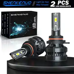 Walmart 9012/HIR2 High/Low Beam For Nissan Sentra 2015-2022 LED Headlight Bulbs 6000K 2pcs offer