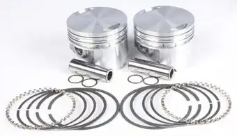 Walmart KB Pistons KB258.010 Cast Pistons Evo 80Ci 8.6:1 .010 offer