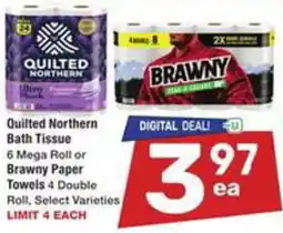 Albertsons Quilted Northern Bath Tissue offer