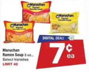 Albertsons Maruchan Ramen Soup offer