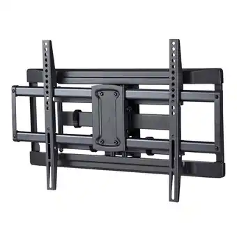 Walmart onn. Full Motion TV Wall Mount for 50 to 86 TVs, UL Listed, swivel 45, up to +15/-15Tilting offer