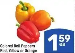 Albertsons Colored Bell Peppers Red, Yellow or Orange offer