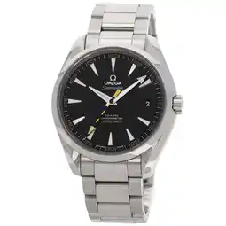 Walmart Pre-Owned Omega 231.10.42.21.01.002 Seamaster Aqua Terra 15000 Gauss Watch Stainless... (Good) offer