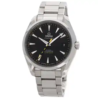 Walmart Pre-Owned Omega 231.10.42.21.01.002 Seamaster Aqua Terra 15000 Gauss Watch Stainless... (Good) offer