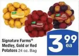 Albertsons Signature Farms Medley and Gold or Red Potatoes offer