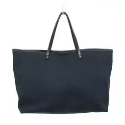 Walmart Pre-Owned Fendi Men,Women Canvas,Leather Tote Bag Dark Navy (Good) offer