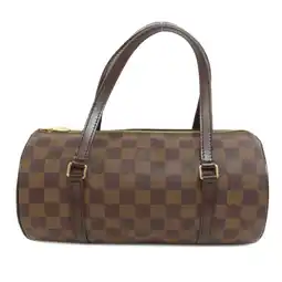 Walmart Pre-Owned Louis Vuitton N51304 Papillon 26 Handbag Damier Canvas Women's (Good) offer