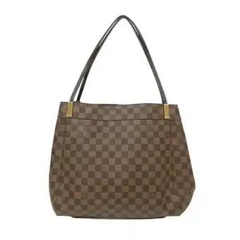 Walmart Pre-Owned LOUIS VUITTON N41215 Marble PM Damier Tote Bag Brown Women's (Good) offer