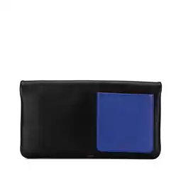 Walmart Pre-Owned Authenticated Celine Clutch Bag Calf Blue Women (Good) offer