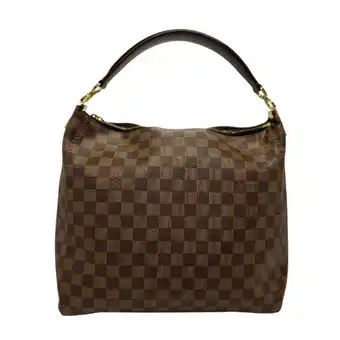 Walmart Pre-Owned Louis Vuitton LOUIS VUITTON Shoulder Bag Damier Portobello PM Canvas Ebene... (Good) offer