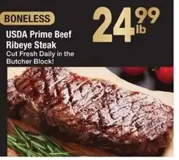 Albertsons USDA Prime Beef Ribeye Steak offer