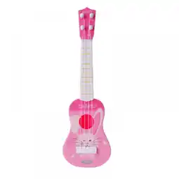 Walmart Besly Unisex 3+ Years Portable Toy Musical Instruments with Guitar, Plastic ABS Rabbit Pink offer