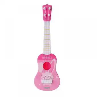 Walmart Besly Unisex 3+ Years Portable Toy Musical Instruments with Guitar, Plastic ABS Rabbit Pink offer