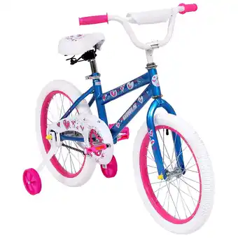 Walmart SUGIFT Kids Bike 18 inch Bicycle for Girls Ages 6-12 Years Child, Blue offer