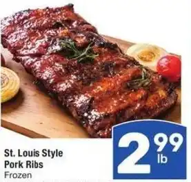 Albertsons St. Louis Style Pork Ribs offer