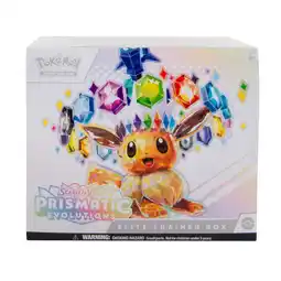 Walmart Pokemon Scarlet & Violet - Prismatic Evolutions Elite Trainer Box offer