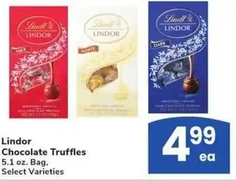 Albertsons Lindor Chocolate Truffles offer