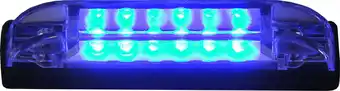 Walmart Shoreline Marine SL51107 Waterproof Blue Slim Line 4 LED Utility Strip Light offer