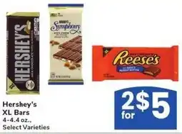 Albertsons Hershey's XL Bars offer