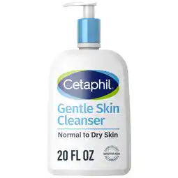 Walmart Cetaphil Value Size Face Wash Hydrating Gentle Skin Cleanser for Dry to Normal Sensitive Skin, 20 oz offer